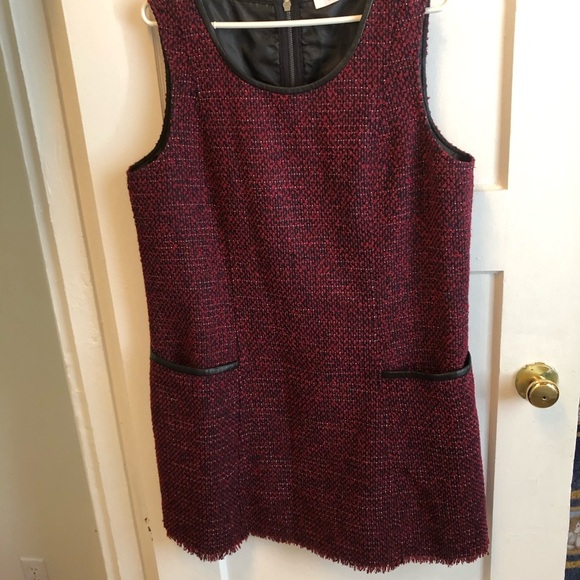 Just Fab Xxl burgundy and Black Sleeveless Sheath dress with pockets-new - Picture 12 of 12